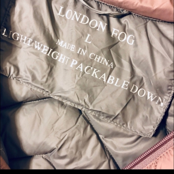 NEW DUSTY ROSE Packable Lightweight Down Jacket - Picture 8 of 9